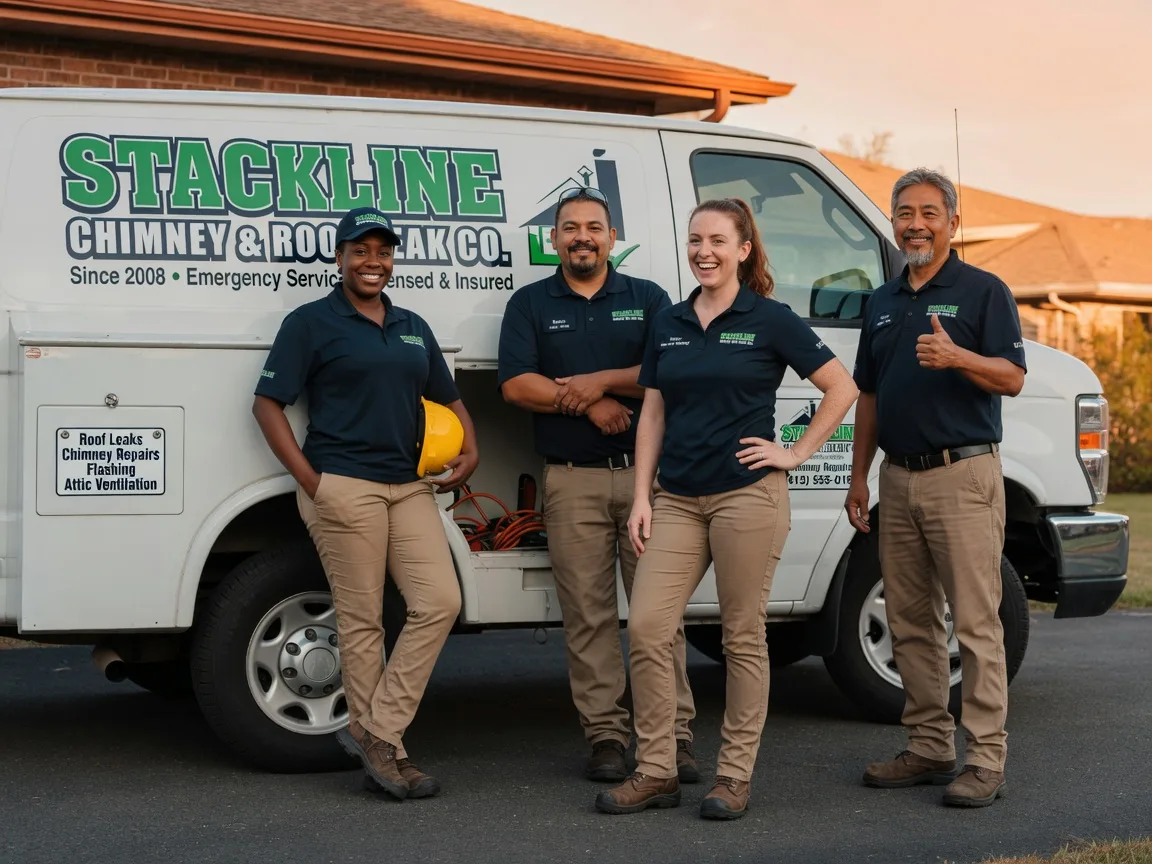 Chimney flashing repair company in Oslo, MN